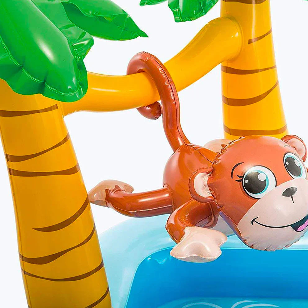Piscina Divertida com Escorregador e Acessórios Exclusivos!
