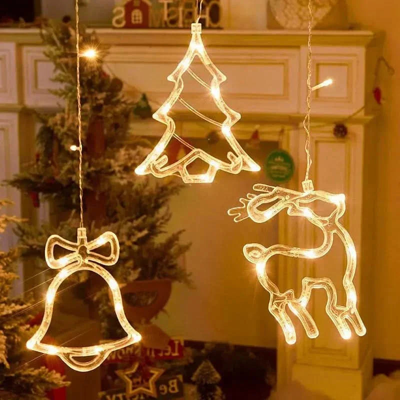 Cortina de Luzes LED Natalinas – Encanto e Magia em Sua Casa