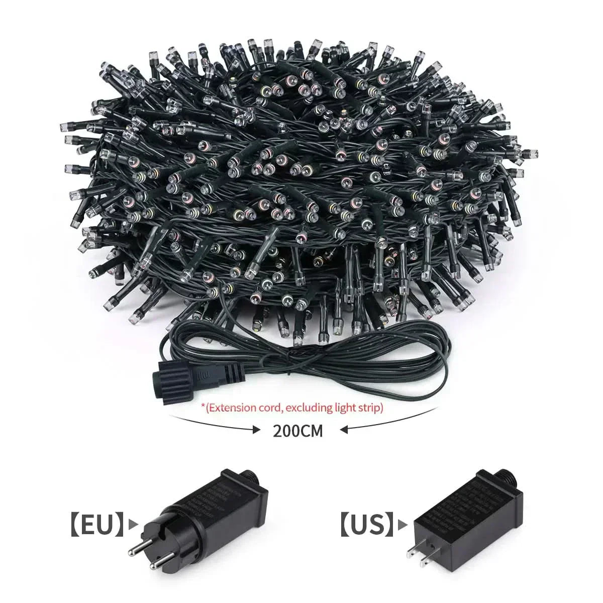 Luzes de Natal LED Impermeáveis - Encanto e Magia